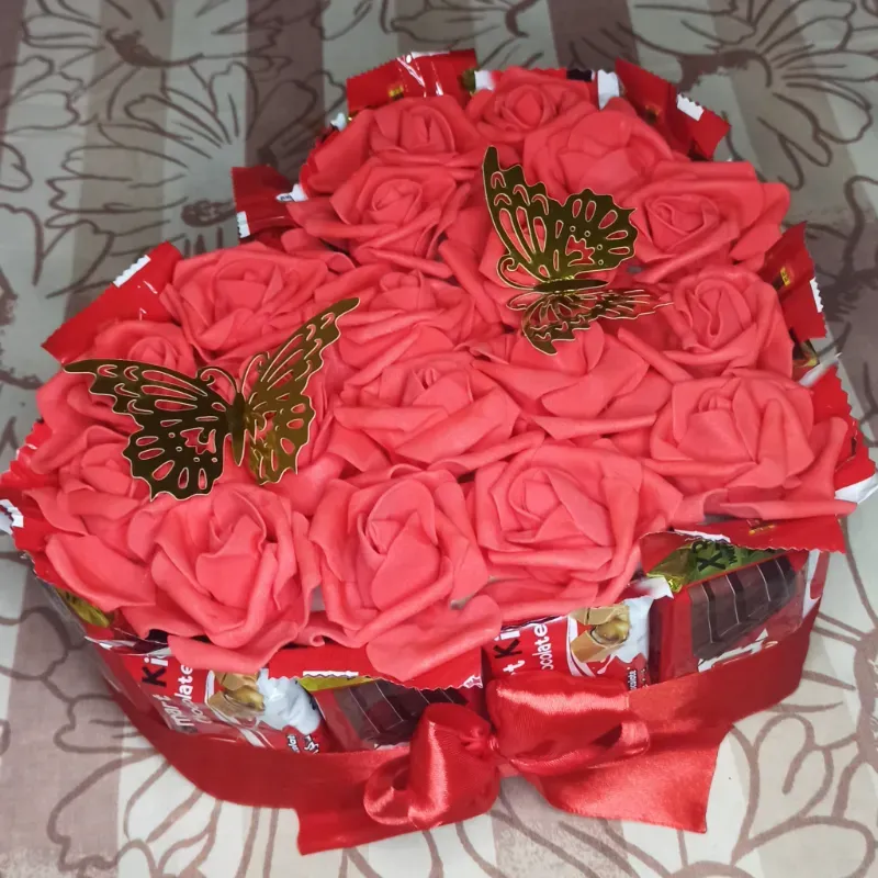 Corazón achocolatado