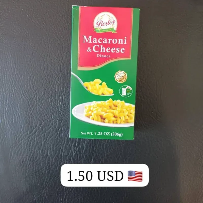 Macarrones con queso