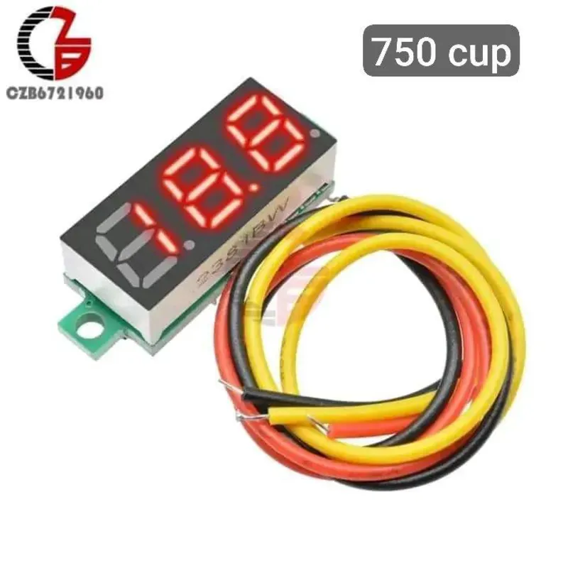 Voltímetro 750 cup