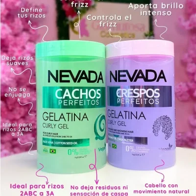 Gel Nevada Para Definir Crespos 1 kg