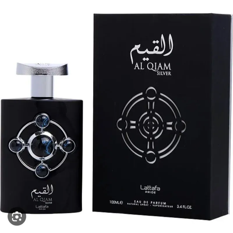 Al Qiam Silver. Lattafa. 3.4 oz eau de Parfum
