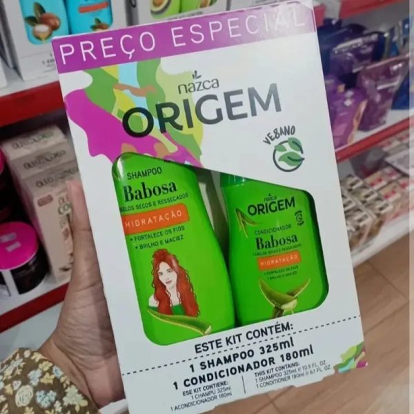 Shampoo + acondicionador para cabello SECO Y RESECO