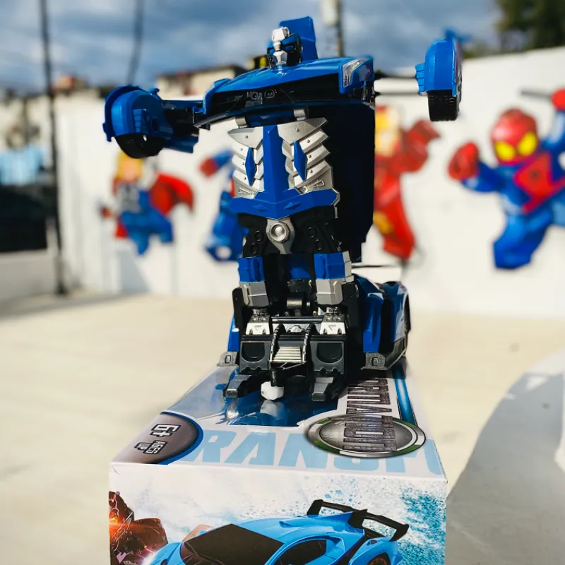 Robot Transforme Azul