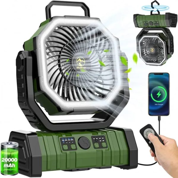 8202012 - Ventilador recargable F6 - U/M: U