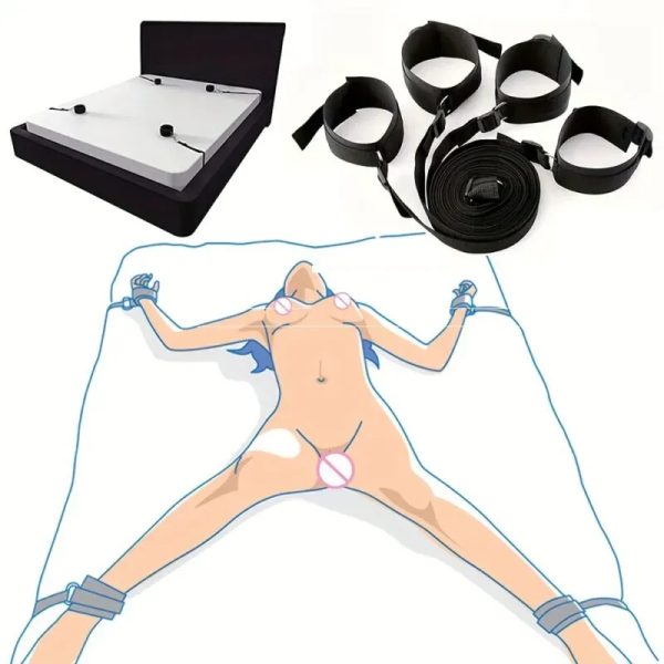 Correa de Restricción BDSM para Debajo de la Cama