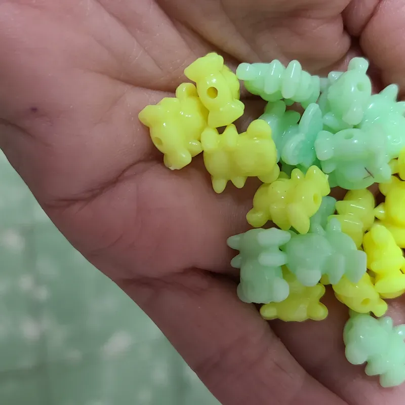 Cuentas plásticas tipo ositos