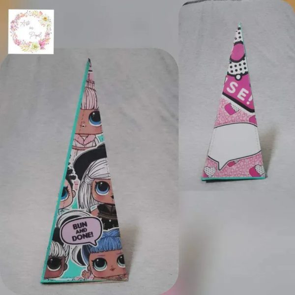 1 Pcs CAJA DE CHUCHES EN FORMA DE PIRÁMIDE