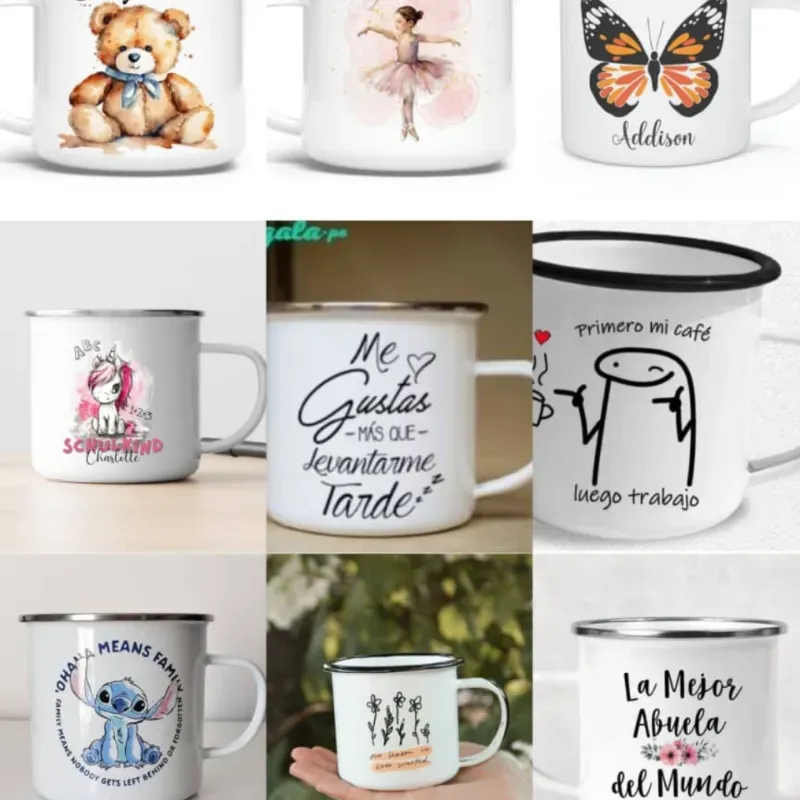 JARRAS DE ALUMINIO ESMALTADO