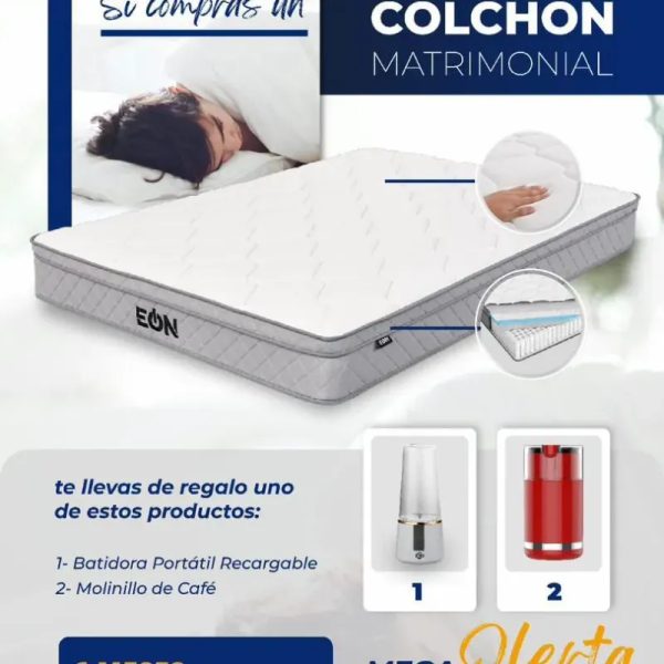 Colchon matrimonial inteligente
