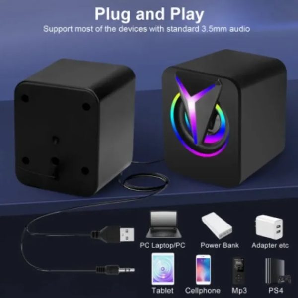 BOCINA PARA PC RGB FT-25-1