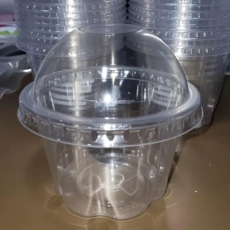 Vaso 8 Oz CXS /Tapa Cúpula  (C-B/A1249)