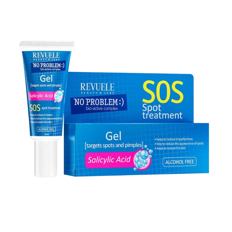 Gel de tratamiento localizado para acné Revuele