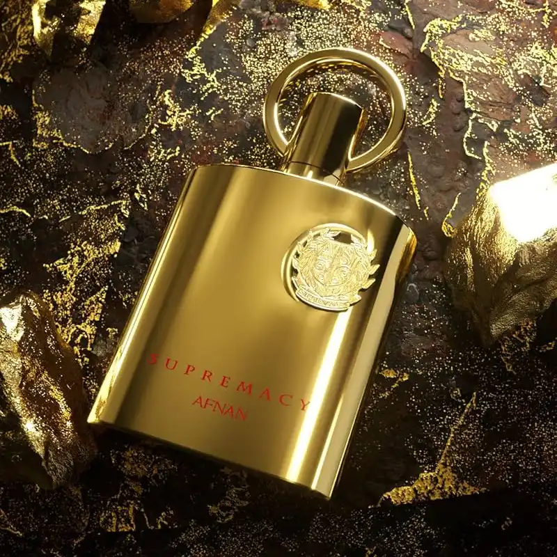 Afnan Supremacy Gold Eau De Parfum para Mujer, 3.4 onzas líquidas
