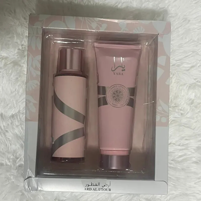 Set de colonia y crema Yara