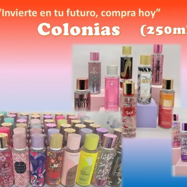Colonias. 250ml