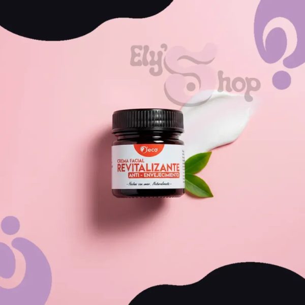 Crema facial revitalizante anti- envejecimiento