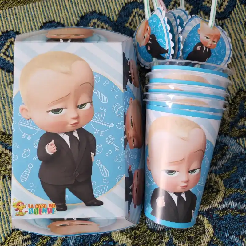 Set para buffet Bebé jefazo 15pzas