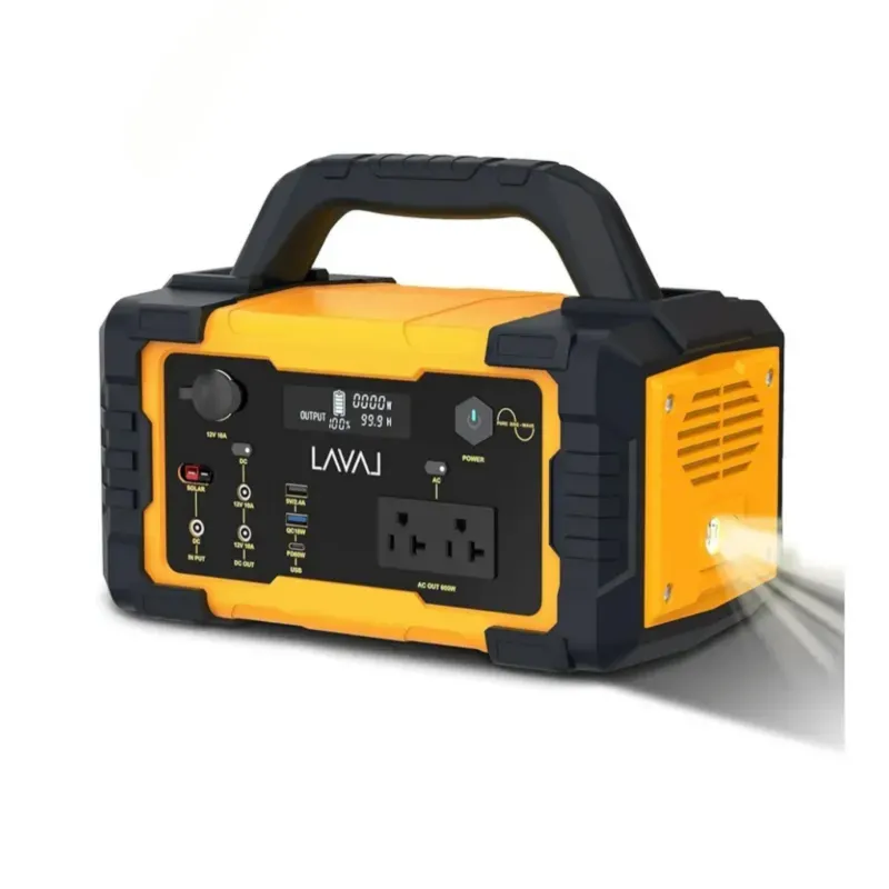 Estación de energía portátil de 647 Wh