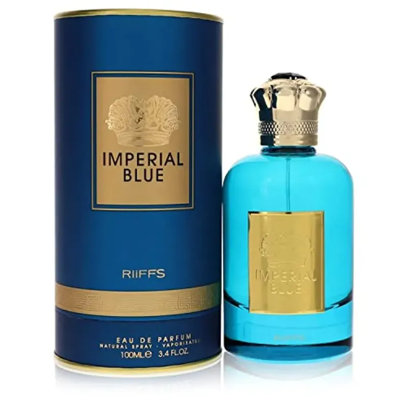 Imperial blue cologne eau de parfum spray mellifluous cologne for men 3.4 oz eau de parfum spray /Good time/