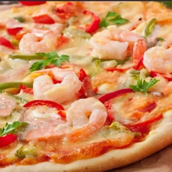 Pizza camaron (gouda)