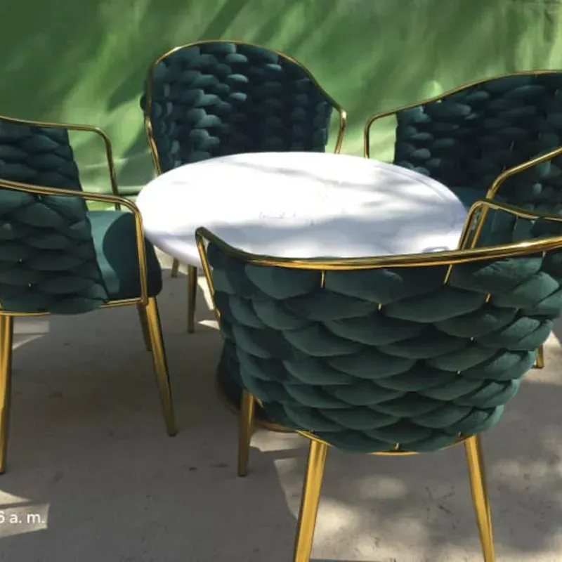 JUEGO DE PATIO O TERRAZA 4 SILLAS