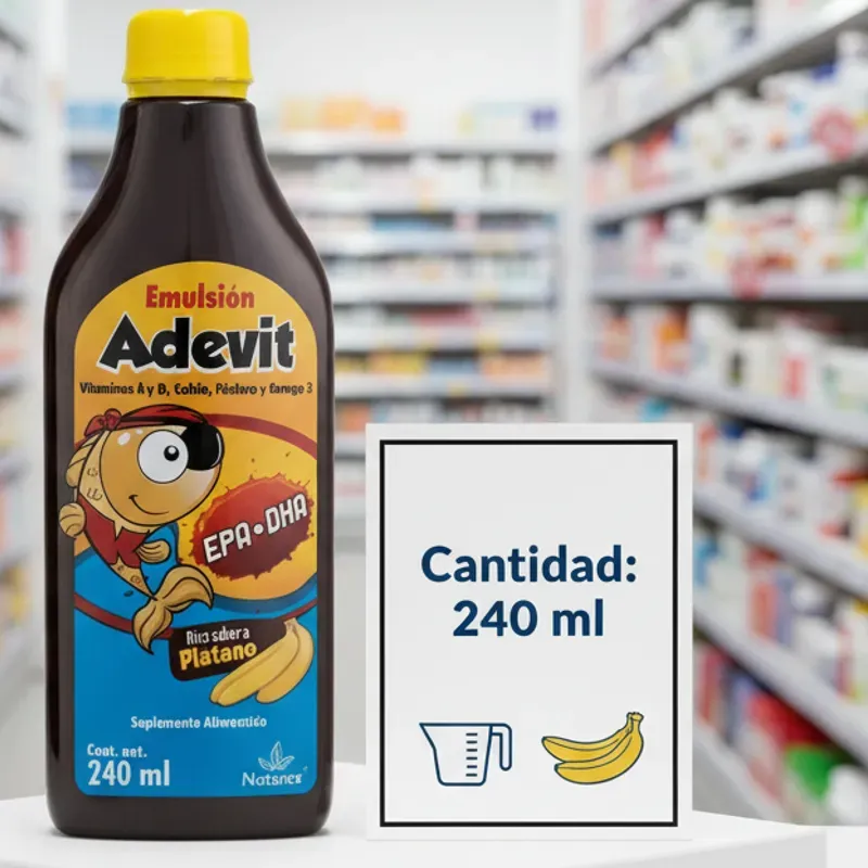 Emulsión de scoot adevit (240 ml)(VENCE 8-27)