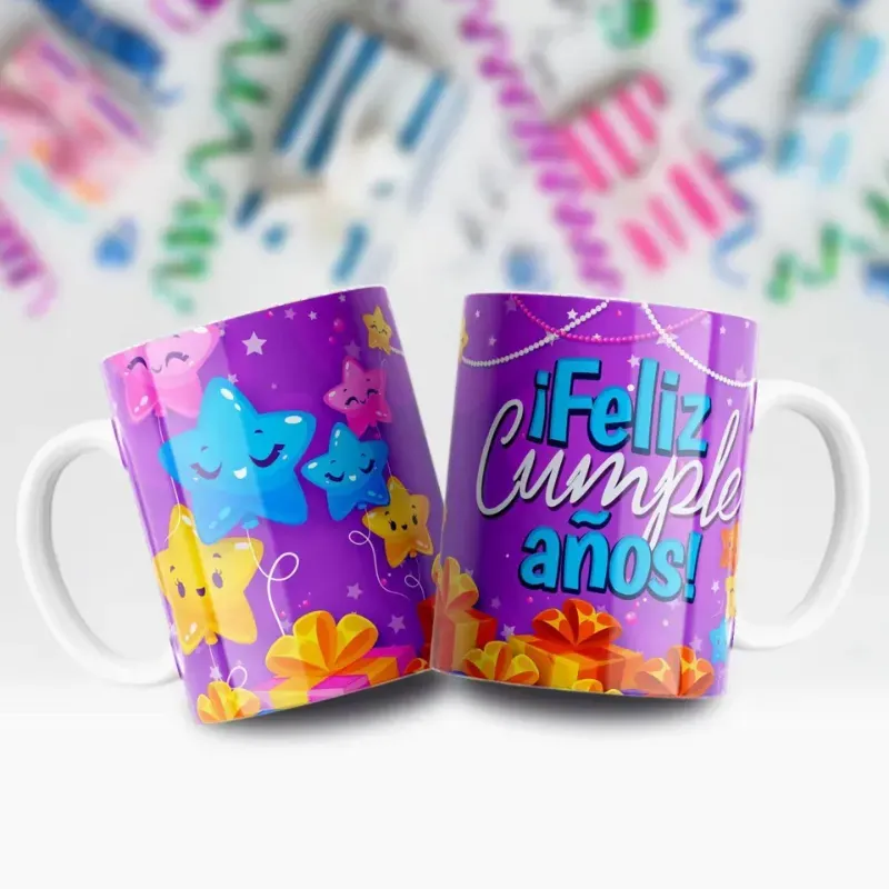 Taza recta personalizadas