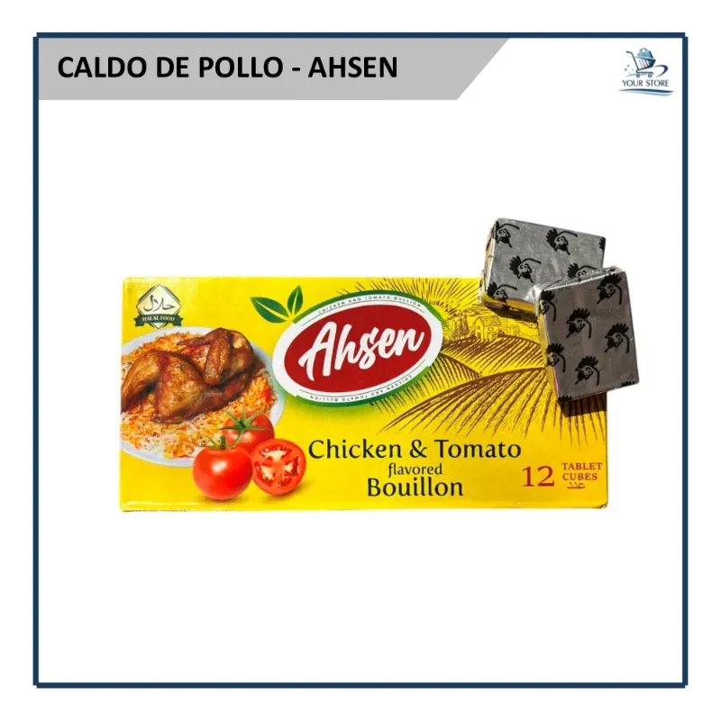 Caldo de Pollo - Ahsen (12u)
