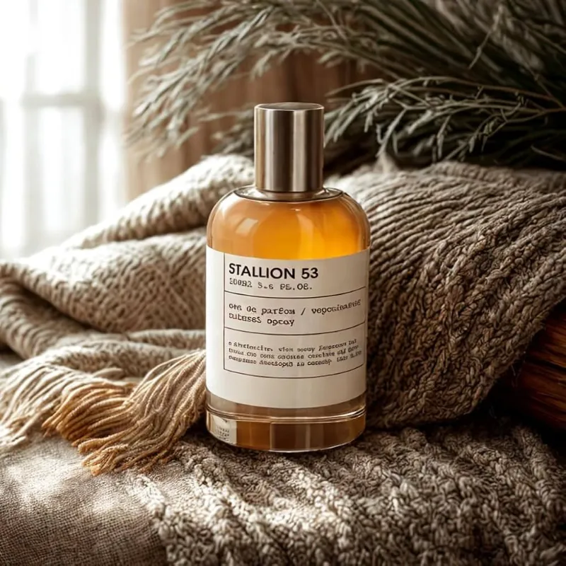 Stallion 53 Eau De Parfum 3.4 fl oz 3.4oz – Perfume Unisex – Fragancia original de Dubai – Con notas de sándalo, madera de cedro, cardamomo, iris y violeta