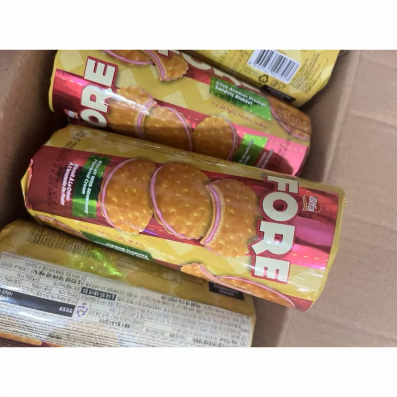 Galletas con crema de chocolate