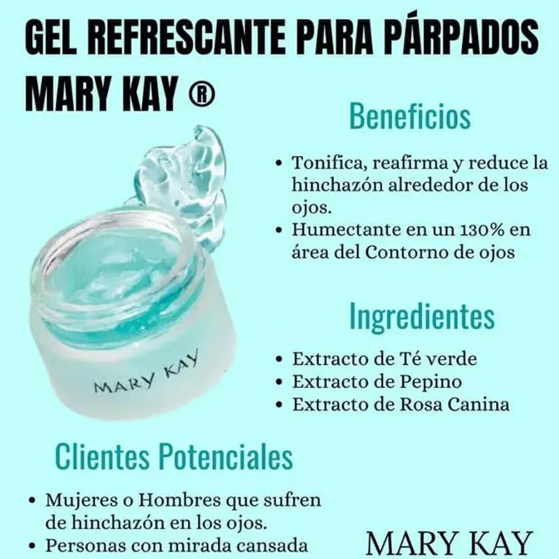 Gel Refrescante para Párpados Mary Kay® 11 g