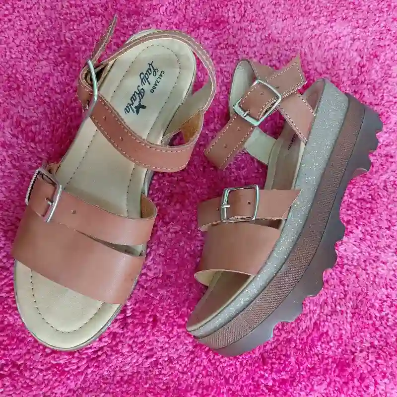 Orlando 2 Hebillas  Ladrillo