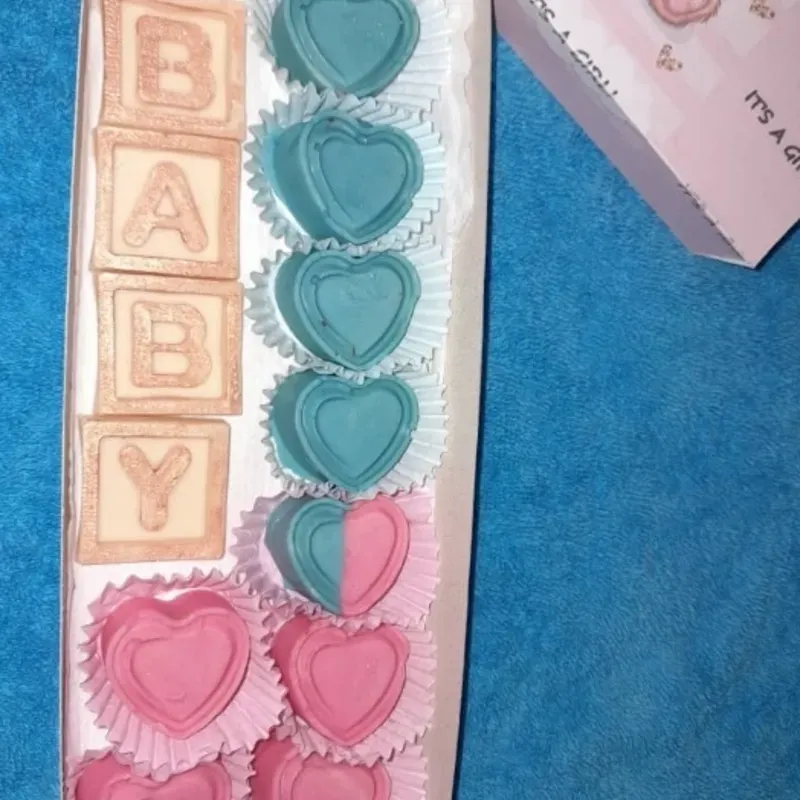 Caja de bombones temática Baby Showers #2