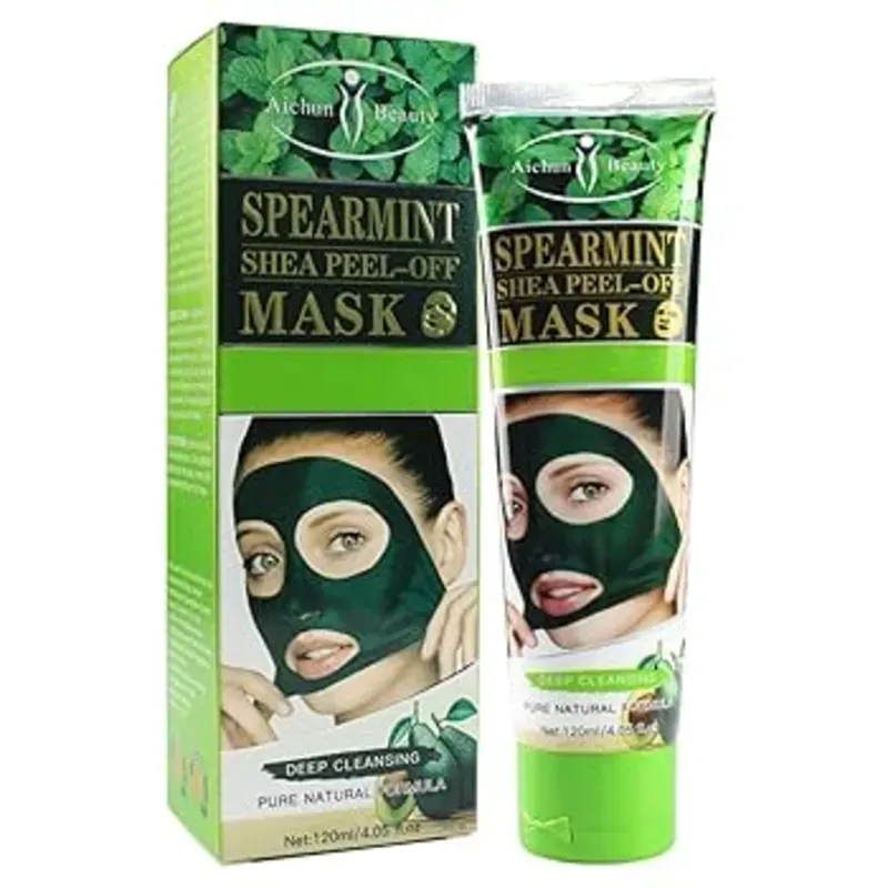 Mascarilla Facial Peel Off Spearmint (Karite / Menta) Aichun Beauty