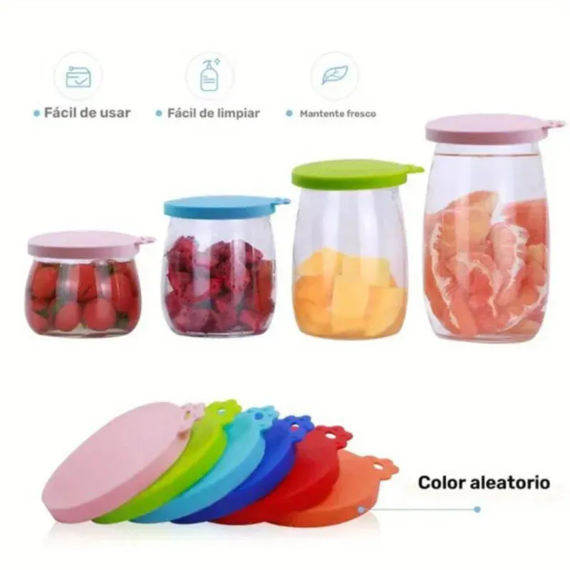 Tapa de silicona ajustable