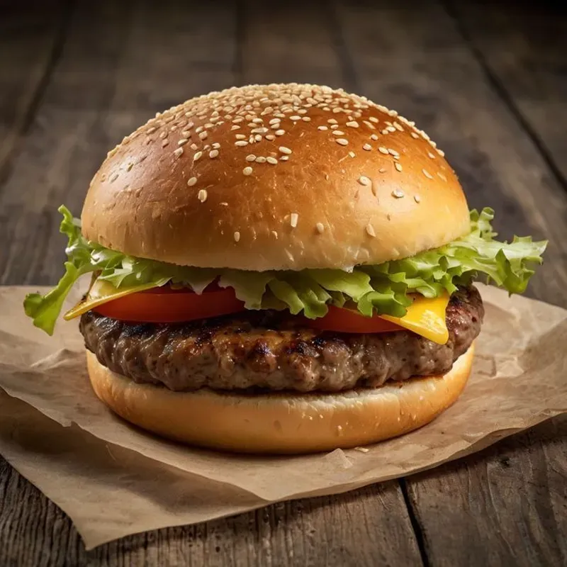 Hamburguesa simple