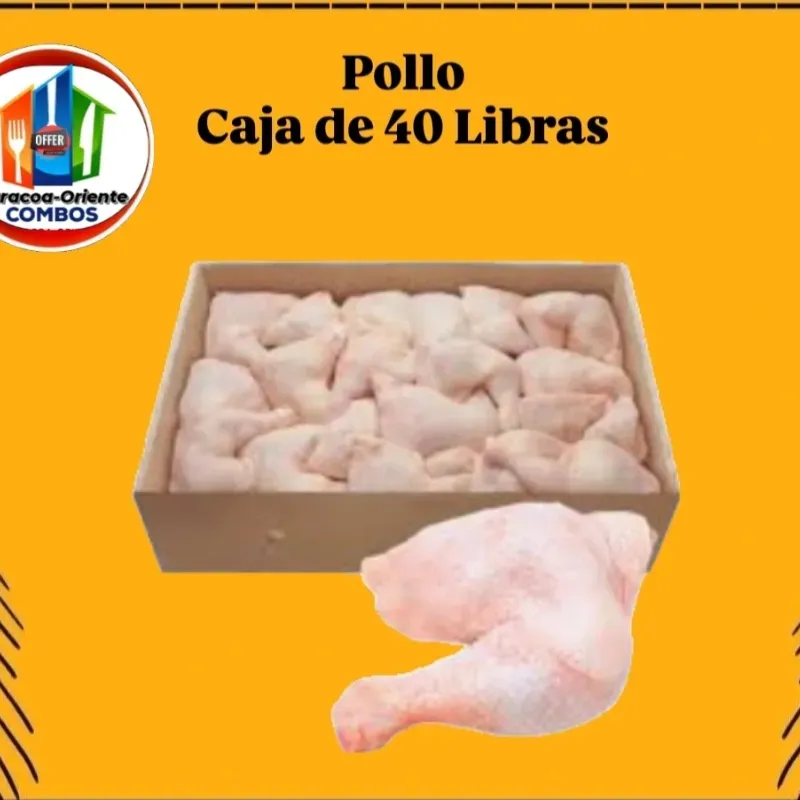 Pollo por Caja (muslo y Contramuslo)