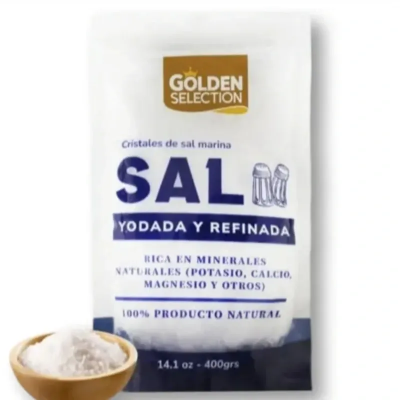 Sal Yodada y Refinada