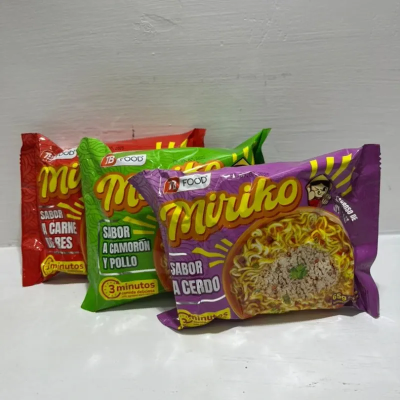 Sopas instantaneas