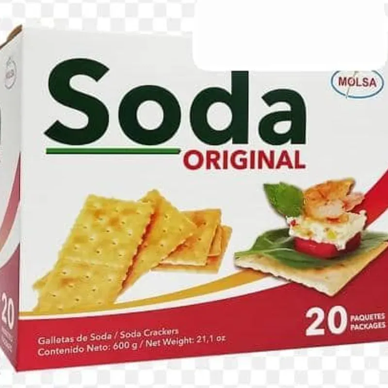 Galletas de Soda 20 paquetes