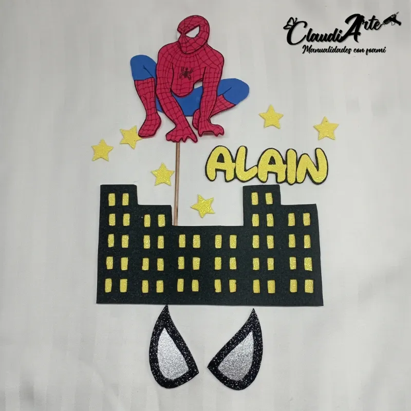 Cake topper (Spiderman)