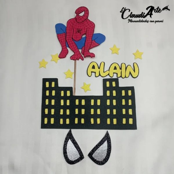 Cake topper (Spiderman)