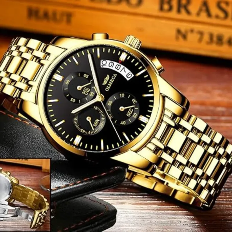 RELOJ DE HOMBRE DE ACERO INOXIDABLE