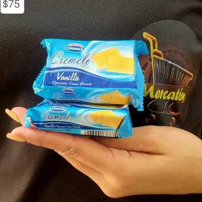 Galletas de vainilla.CREMELO