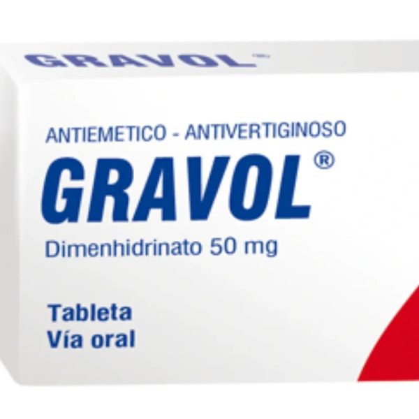 GRAVINOL 10TAB 50mg