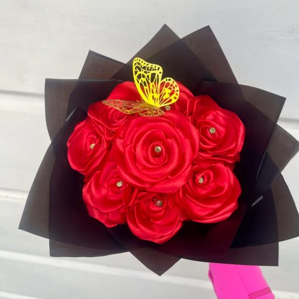Ramo de 8 rosas rojas
