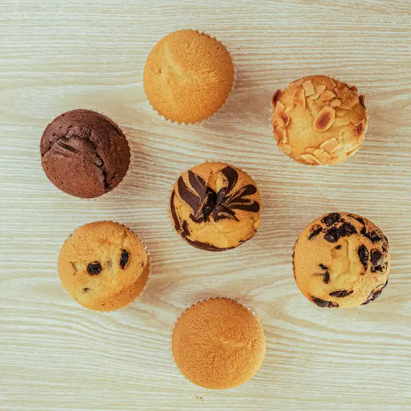 Muffins de chocolate