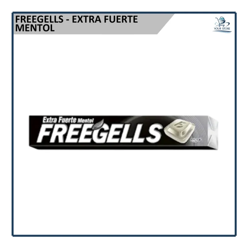 Freegells - Mentol Extra Fuerte (27.9g)