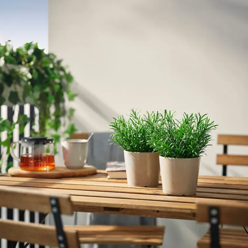 Maceta artificial tipo romero