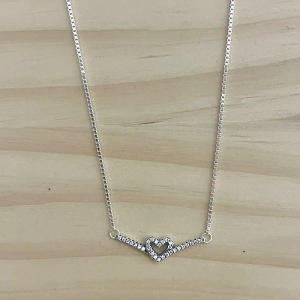 Cadena de Corazón entrelazado